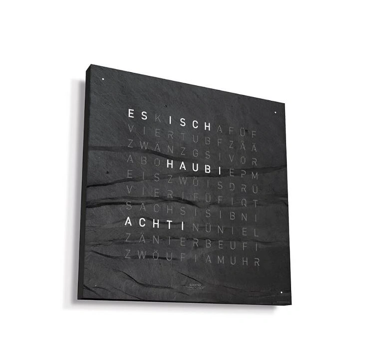 QLOCKTWO EARTH 90 - Creator's Edition Metamorphite