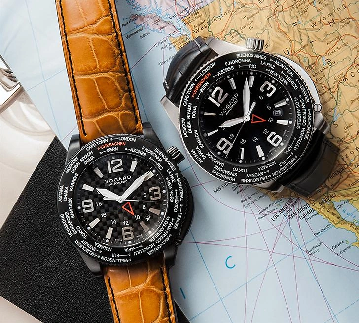 VOGARD Supertraveler - Uhrsachen Edition black