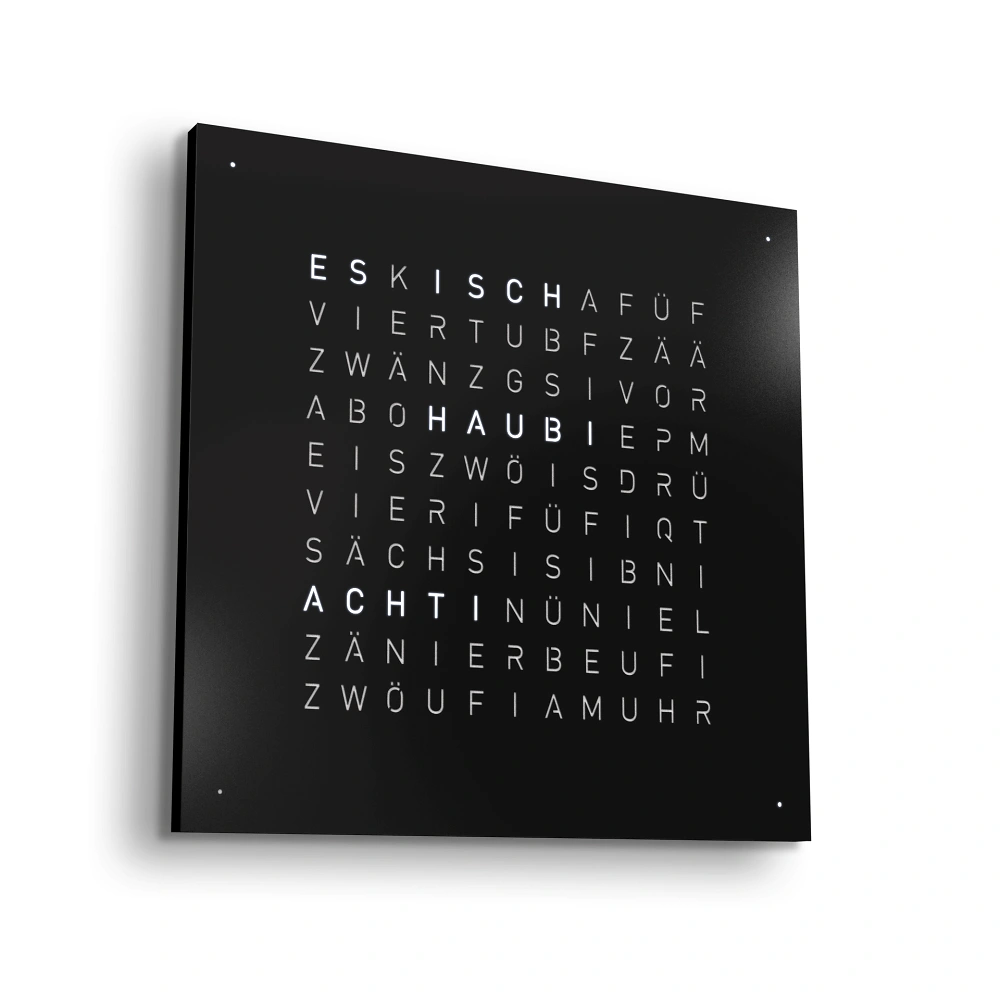 QLOCKTWO EARTH 45 - Black Pepper