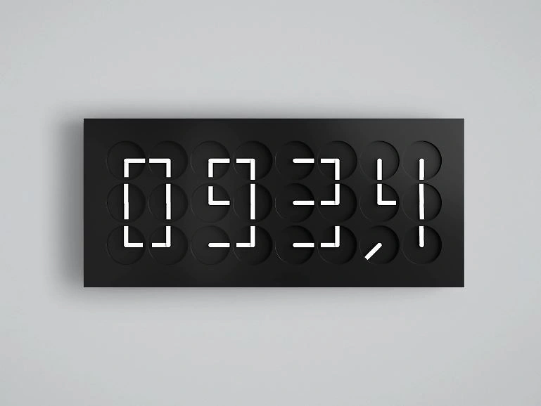 ClockClock 24 Black