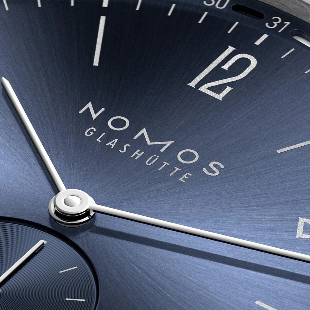 NOMOS Tangente - 2date blau