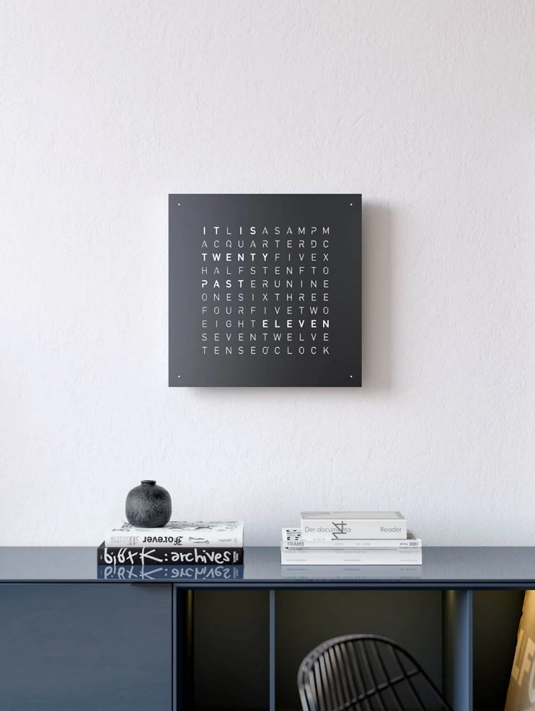 QLOCKTWO EARTH 45 - Black Pepper