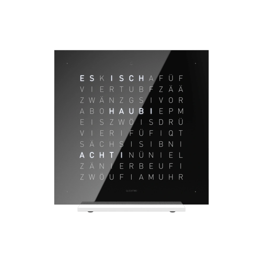 QLOCKTWO EARTH 13.5 - PURE Black Ice Tea