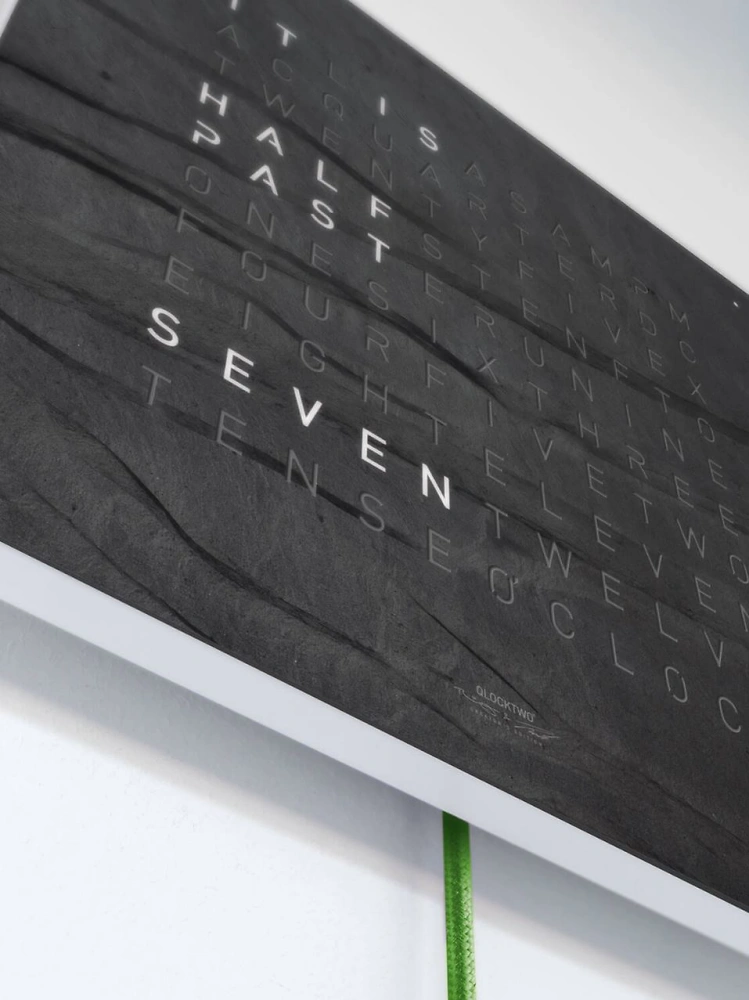 QLOCKTWO EARTH 45 - Creator's Edition Metamorphite