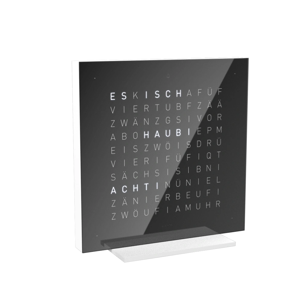 QLOCKTWO EARTH 13.5 - PURE Black Ice Tea