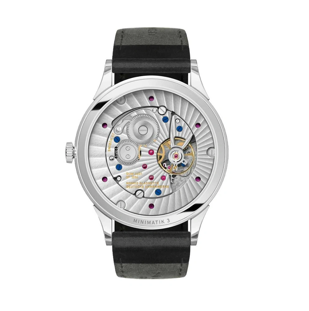 NOMOS Minimatik - 39 Datum blau