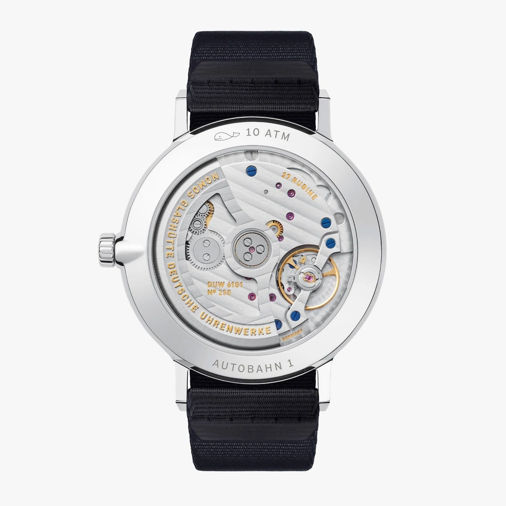 NOMOS Autobahn - neomatik 41 Datum sportgrau