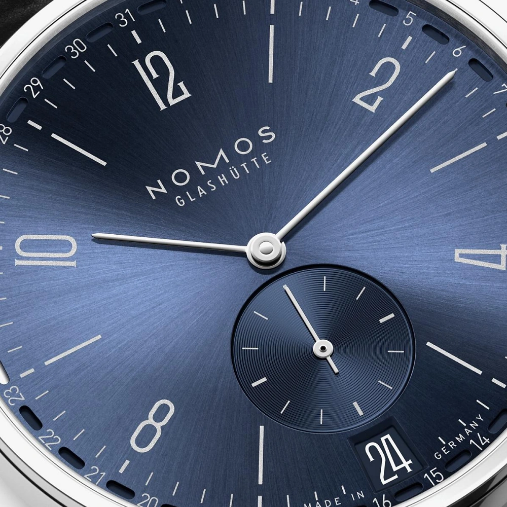 NOMOS Tangente - 2date blau