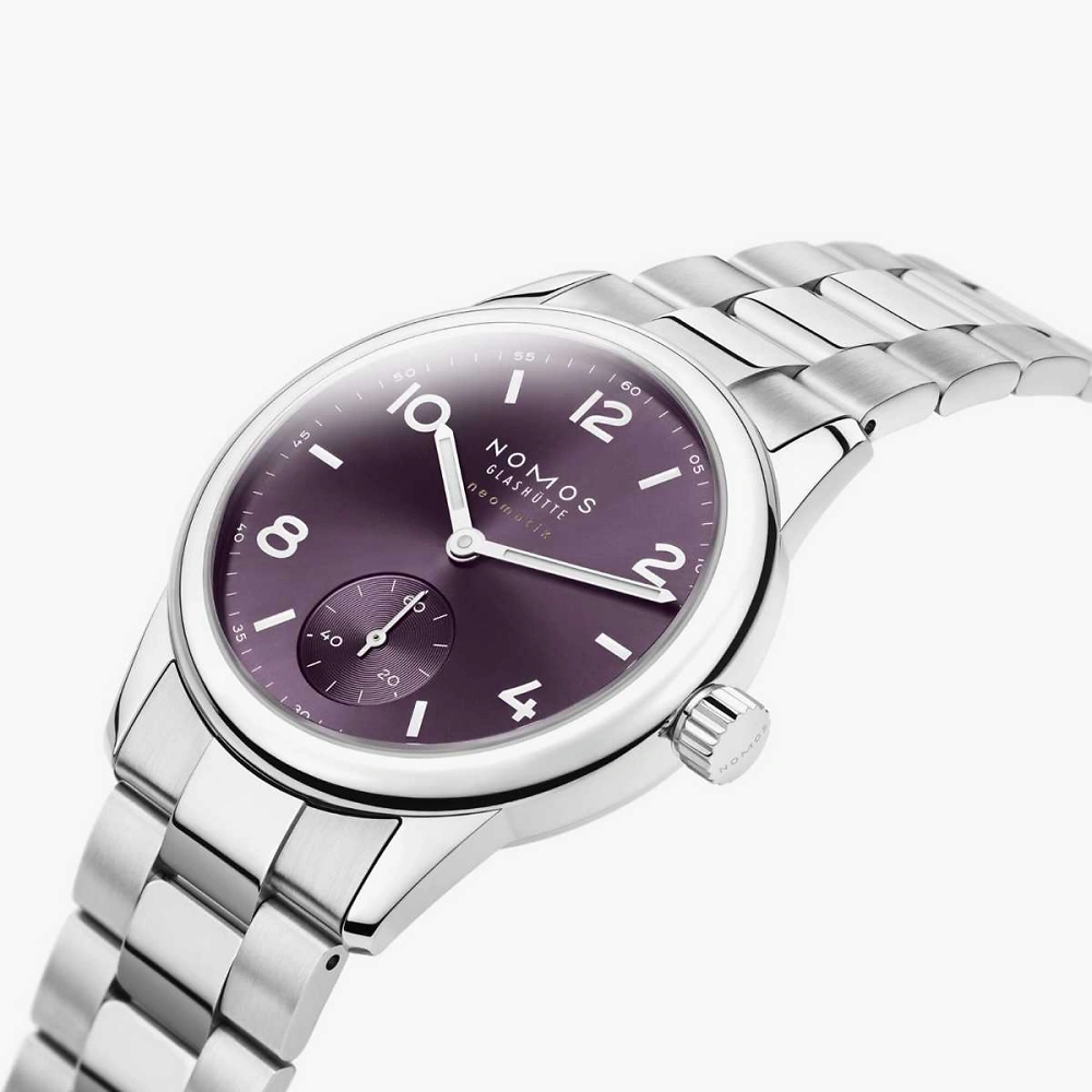 NOMOS Club Sport - neomatik 34 purple