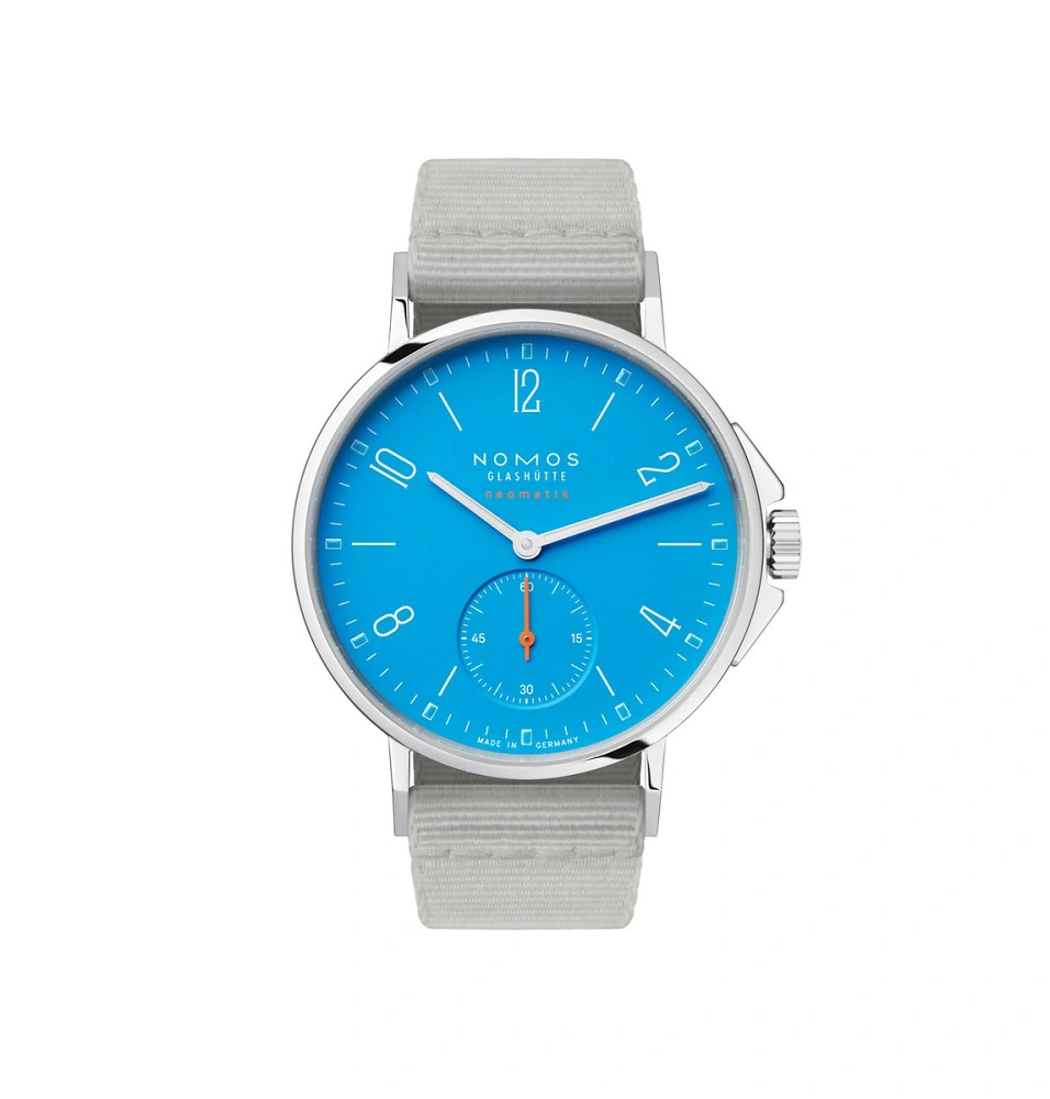 NOMOS Ahoi - neomatik signalblau