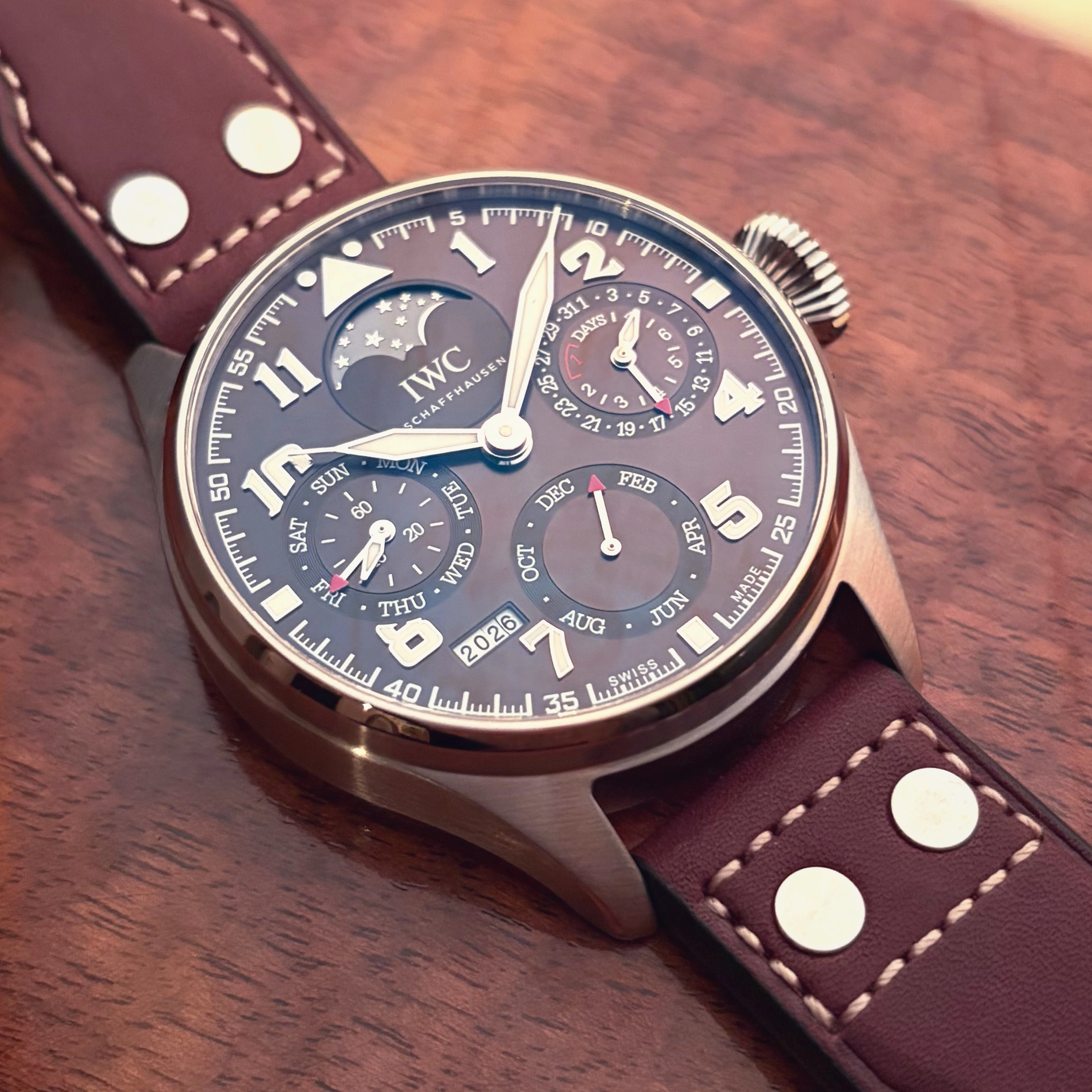 IWC Big Pilot's Watch - Quanti&egrave;me Perp&eacute;tuel