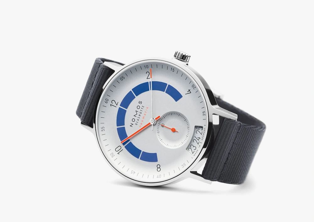 NOMOS Autobahn - neomatik 41 Datum sportgrau