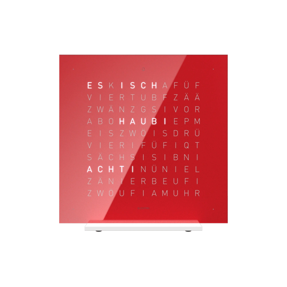 QLOCKTWO EARTH 13.5 - PURE Cherry Cake